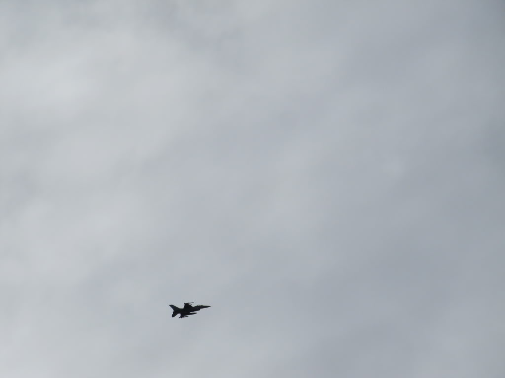 F-16 over Salt Lake City